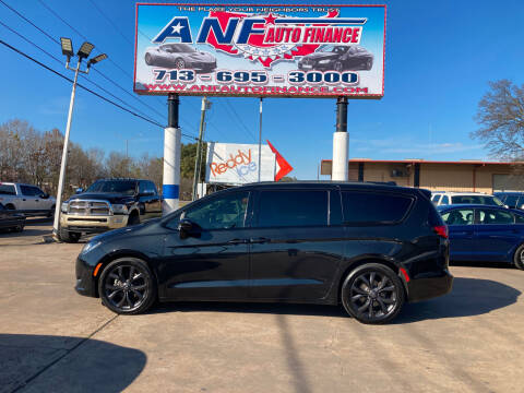 2018 Chrysler Pacifica for sale at ANF AUTO FINANCE in Houston TX