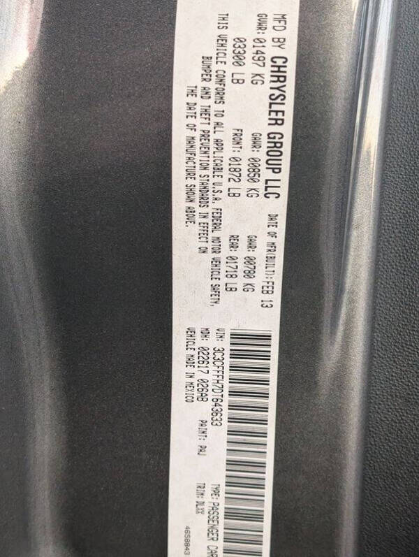 2013 FIAT 500 Abarth