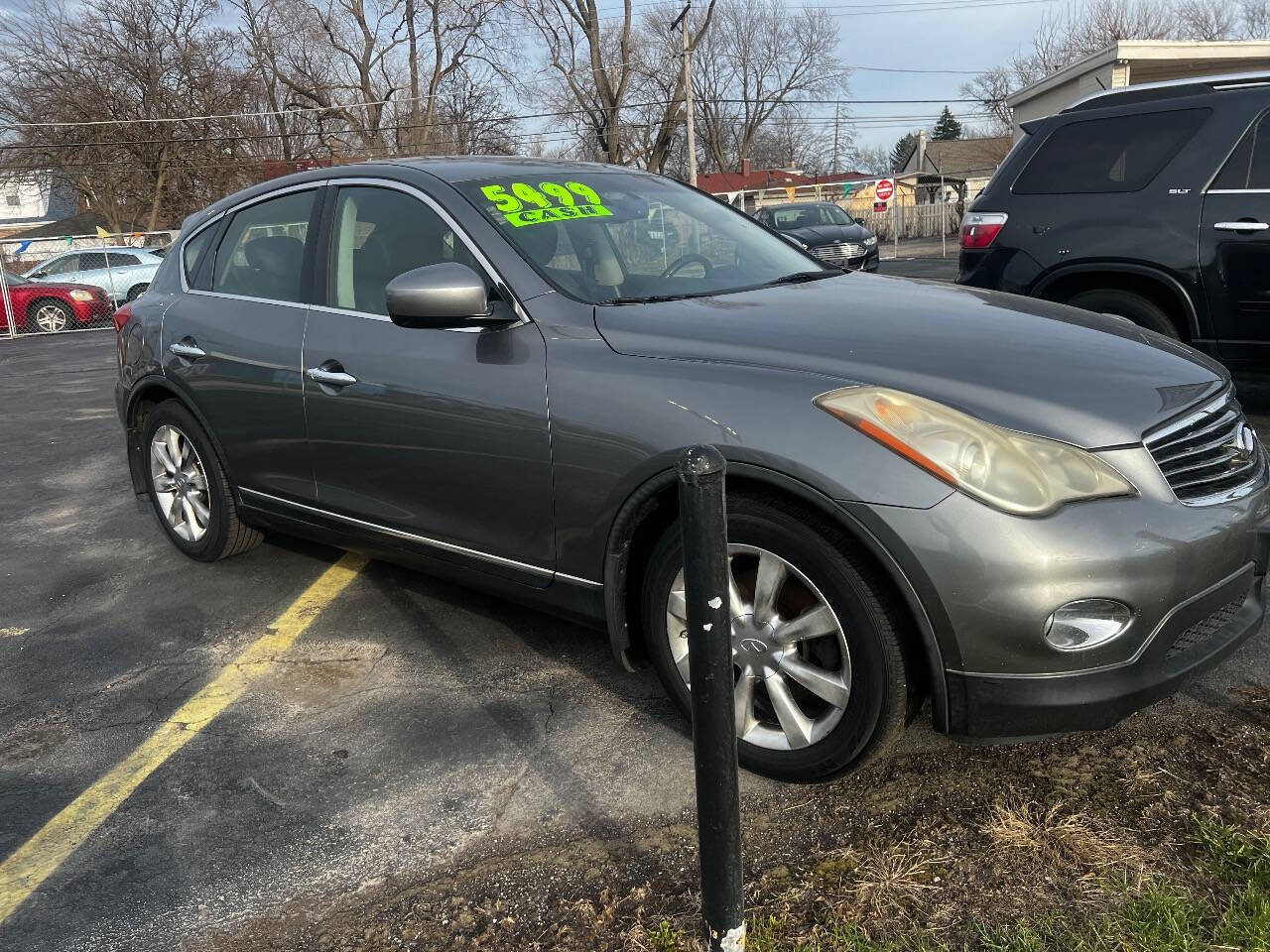 Gray 2011 INFINITI EX35 Journey AWD Journey 4dr Crossover 2