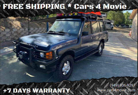 1995 Land Rover Range Rover for sale at FREE SHIPPING * Cars 4 Movie in Brea CA