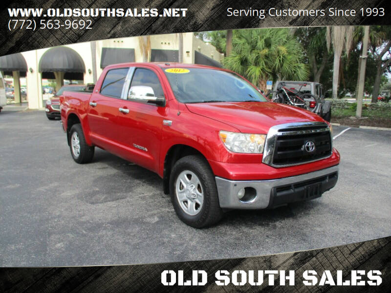 2012 Toyota Tundra for sale at OLD SOUTH SALES in Vero Beach FL