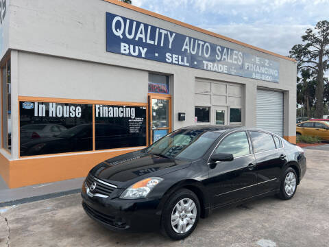 2009 Nissan Altima for sale at QUALITY AUTO SALES OF FLORIDA in New Port Richey FL