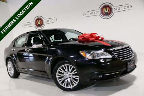2011 Chrysler 200 for sale at Unlimited Motors in Fishers IN