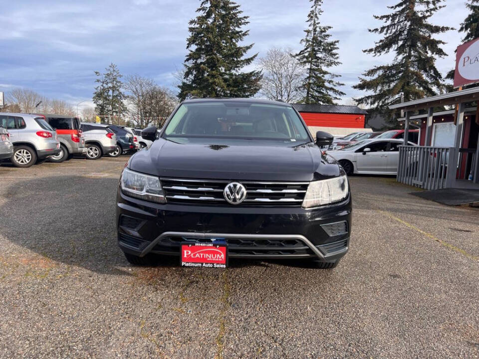 2020 Volkswagen Tiguan for sale at PLATINUM AUTO SALES INC in Lacey, WA