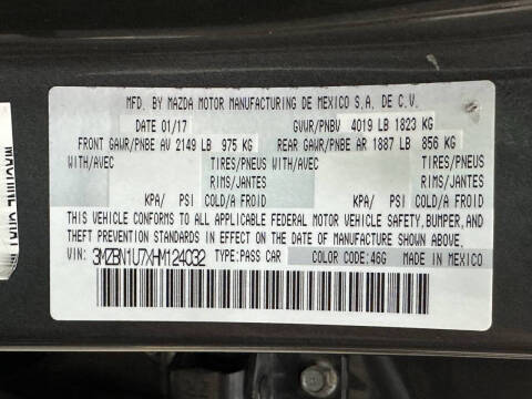 2017 Mazda MAZDA3 Sport