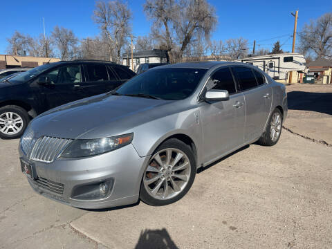 2012 Lincoln MKS for sale at PYRAMID MOTORS AUTO SALES in Florence CO