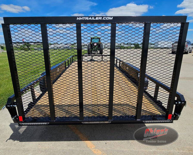 2026 H&H Trailers 82x16 Rail Side
