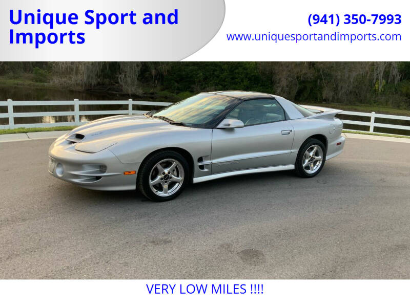 1998 Pontiac Firebird for sale at Unique Sport and Imports in Sarasota FL
