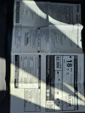 2014 Jeep Wrangler Unlimited Sahara