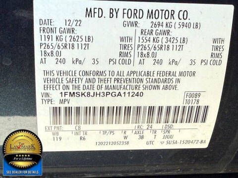 2023 Ford Explorer Timberline