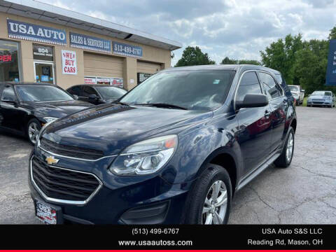 2017 Chevrolet Equinox for sale at USA Auto Sales & Services, LLC in Mason OH