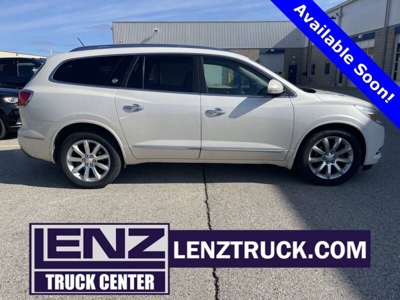 2014 Buick Enclave for sale at LENZ TRUCK CENTER in Fond Du Lac WI
