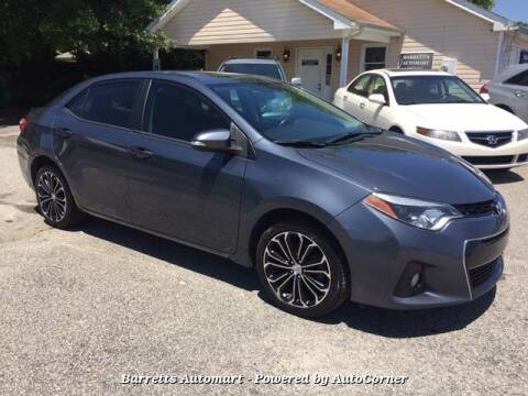 2014 Toyota Corolla for sale at Barrett's Automart in Angier NC