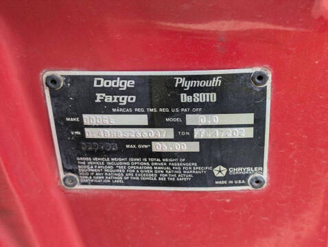 1978 Dodge D150 Pickup