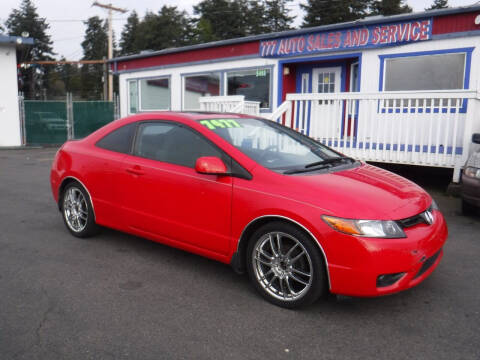 2007 Honda Civic for sale at 777 Auto Sales and Service in Tacoma WA