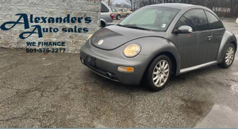 2005 Volkswagen New Beetle for sale at Alexander's Auto Sales in North Little Rock AR