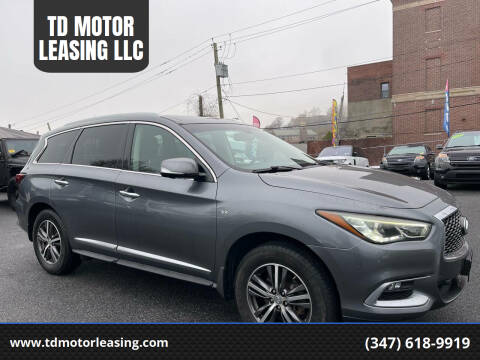 2016 Infiniti QX60 for sale at TD MOTOR LEASING LLC in Staten Island NY