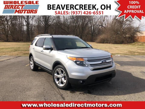 2012 Ford Explorer for sale at WHOLESALE DIRECT MOTORS in Beavercreek OH