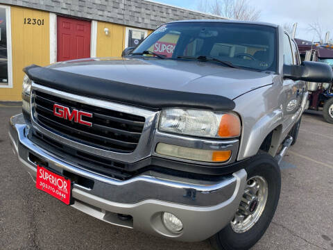 2004 GMC Sierra 2500HD for sale at Superior Auto Sales, LLC in Wheat Ridge CO