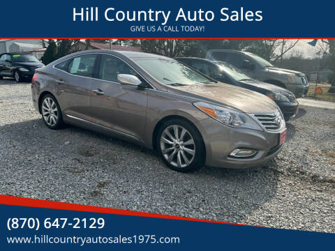 2013 Hyundai Azera for sale at Hill Country Auto Sales in Maynard AR