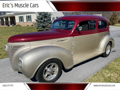 1939 Plymouth Street Rod for sale at Eric's Muscle Cars in Clarksburg MD