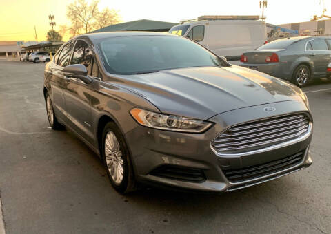 2013 Ford Fusion Hybrid for sale at Ballpark Used Cars in Phoenix AZ