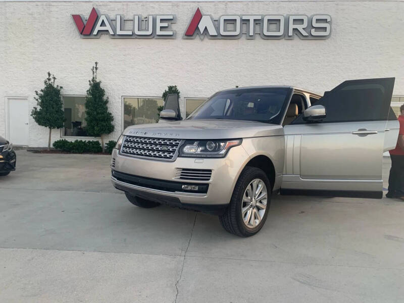 2016 Land Rover Range Rover HSE