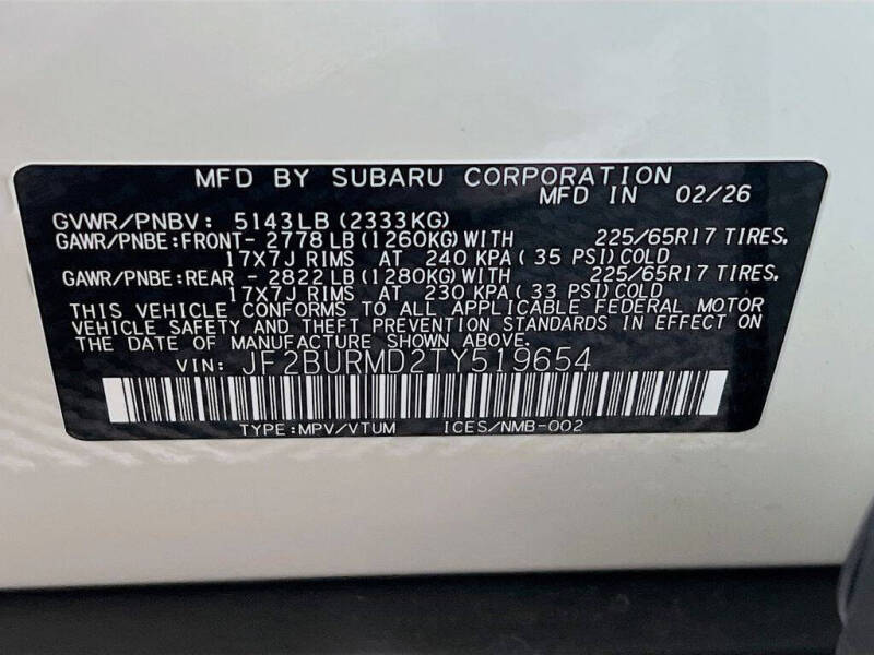 2026 Subaru Outback Wilderness