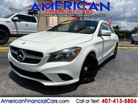 2015 Mercedes-Benz CLA for sale at American Financial Cars in Orlando FL