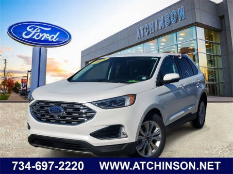 2021 Ford Edge for sale at Atchinson Ford Sales Inc in Belleville MI