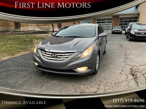 2013 Hyundai Sonata for sale at First Line Motors in Brownsburg IN