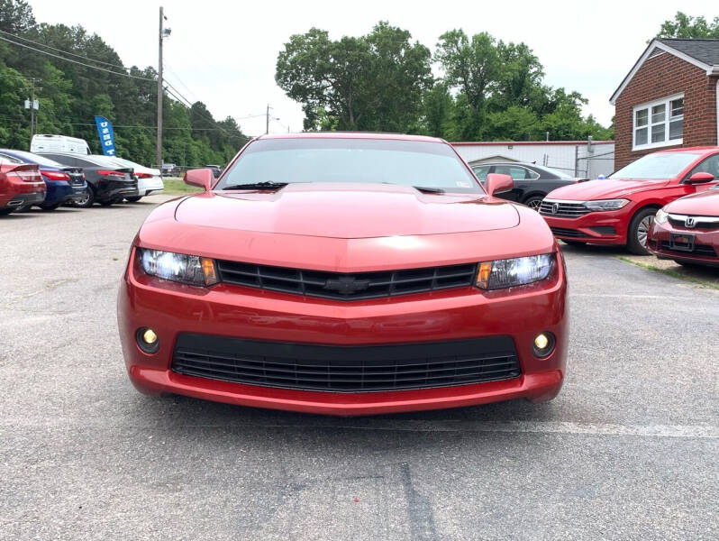 2015 Chevrolet Camaro for sale at Cars of America in Dinwiddie VA