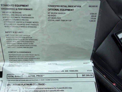 2012 Jaguar XK