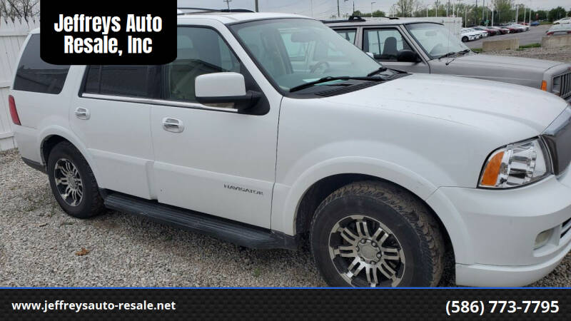 2006 Lincoln Navigator for sale at Jeffreys Auto Resale, Inc in Clinton Township MI