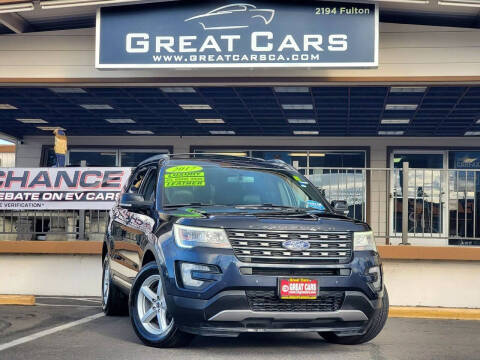 2017 Ford Explorer for sale at Great Cars in Sacramento CA