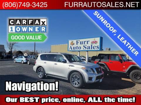 2018 Nissan Armada for sale at FURR AUTO SALES in Lubbock TX