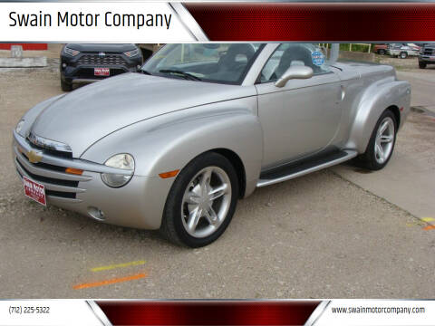 2004 Chevrolet SSR for sale at Swain Motor Company in Cherokee IA