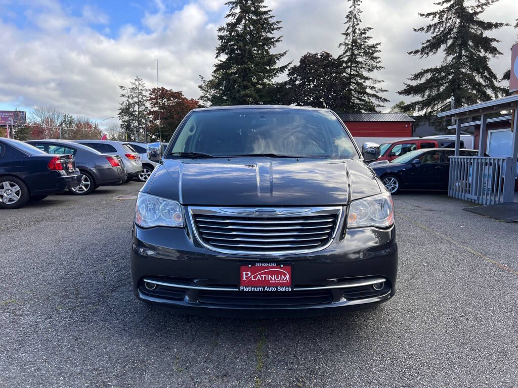 2012 Chrysler Town and Country for sale at PLATINUM AUTO SALES INC in Lacey, WA