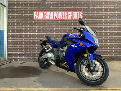 2014 Honda CBR650F for sale at Park Row Power Sports in Arlington TX
