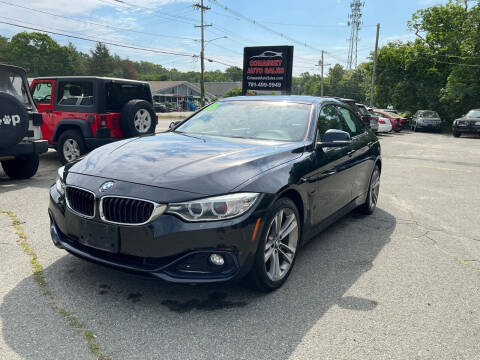 2015 BMW 4 Series for sale at Cohasset Auto Sales in Cohasset MA