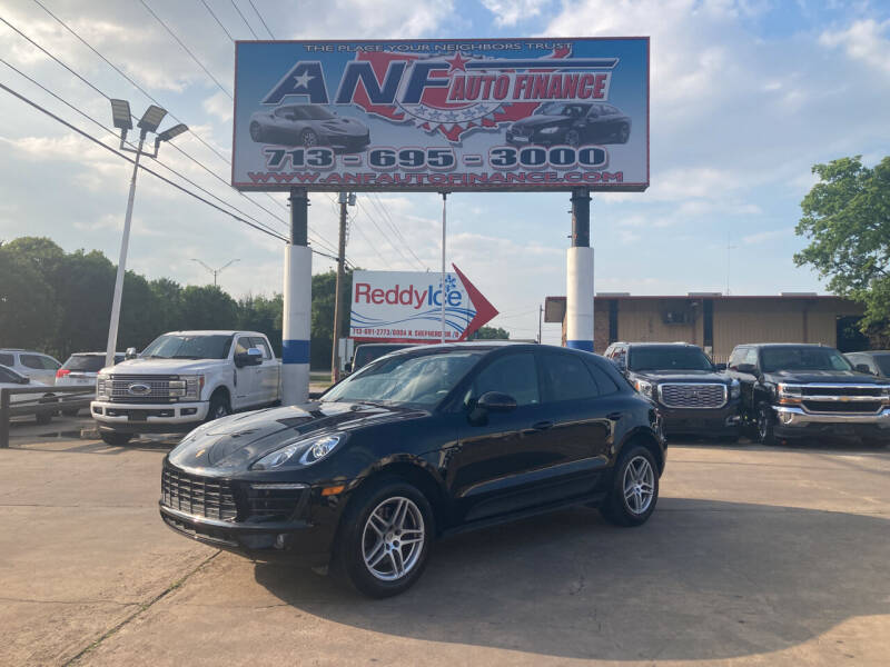 2018 Porsche Macan for sale at ANF AUTO FINANCE in Houston TX