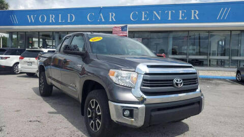 2015 Toyota Tundra for sale at WORLD CAR CENTER & FINANCING LLC in Kissimmee FL