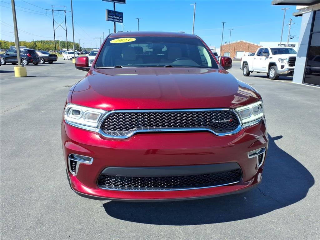 Dk. Red 2021 Dodge Durango SXT AWD SXT 4dr SUV 2