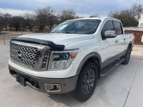 2018 Nissan Titan for sale at Speedway Motors TX in Fort Worth TX