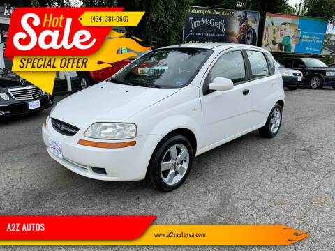 2008 Chevrolet Aveo for sale at A2Z AUTOS in Charlottesville VA