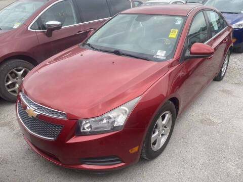 2012 Chevrolet Cruze for sale at Newcombs North Certified Auto Sales in Metamora MI