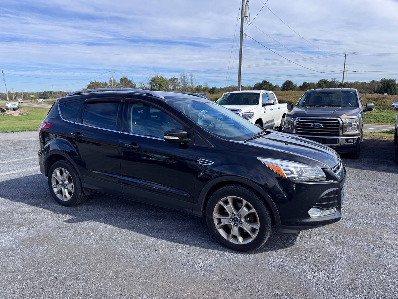 2014 Ford Escape for sale at Riverside Motors in Glenfield, NY