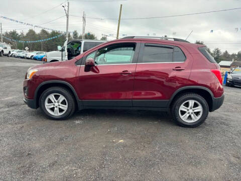 2016 Chevrolet Trax for sale at Upstate Auto Sales Inc. in Pittstown NY