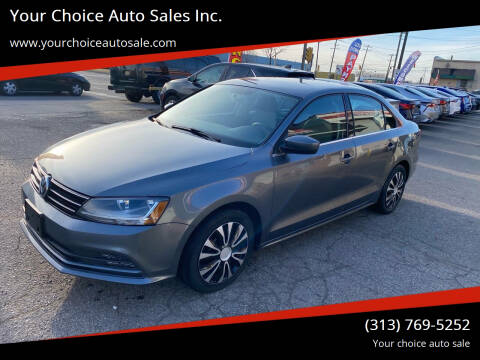2017 Volkswagen Jetta for sale at Your Choice Auto Sales Inc. in Dearborn MI