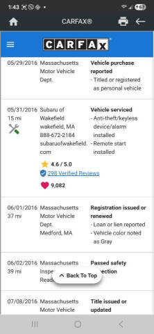 2016 Subaru Forester 2.5i Limited